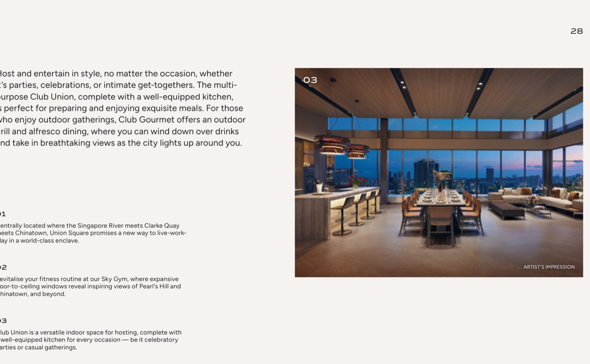 Club Union private dining and events space