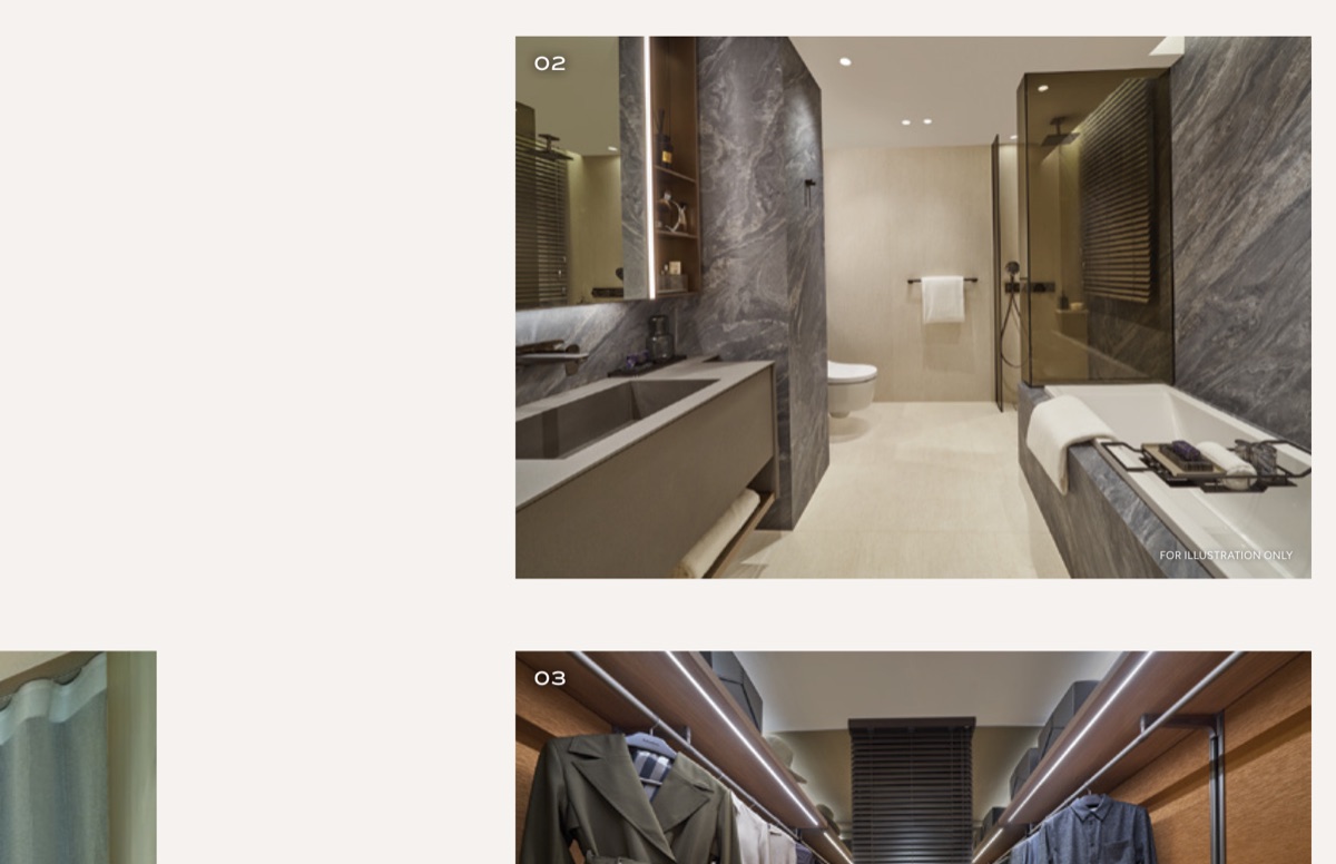 Master bathroom spa-like retreat