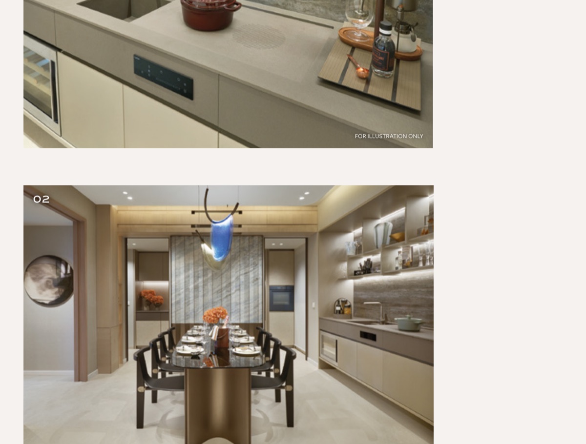 Kitchen with MDi engineered stone surfaces